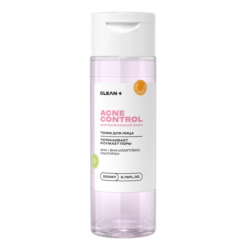 Тоник для лица Cleanplus Acne Control для проблемной кожи 200 мл