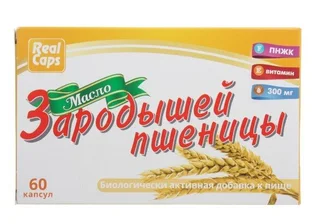 Масло зародышей пшеницы капс. 0,3г 60 шт