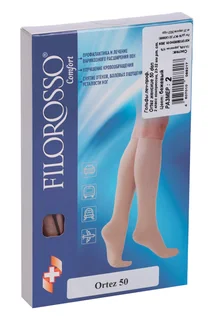 Гольфы Filorosso 2 класс компрес 50 den бежевые р 2