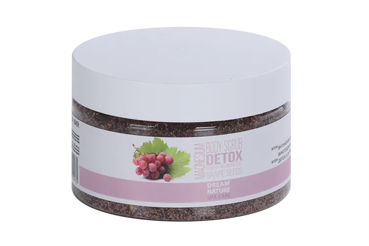 Скраб для тела Dream Nature SPA Care Детокс магниевая соль / масло виноград косточки 300 гр