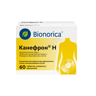 Канефрон Н таблетки покрытые пленочной оболочкой 60 шт