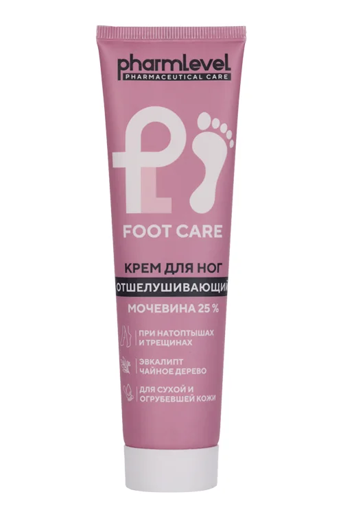 Крем Pharmlevel Foot Care Urea 25% для ног отшелуш, 100 мл
