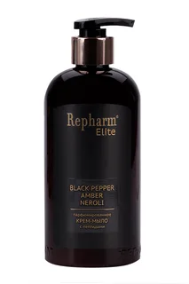 Крем-мыло Repharm Elite Black Pepper Amber Neroli с пептидами 500 мл