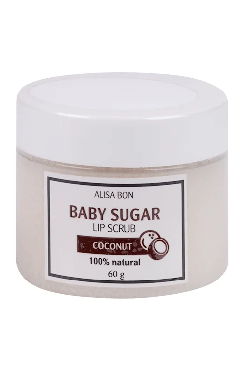 Скраб Alisa Bon Baby Sugar Кокос для губ сахарный 60 гр