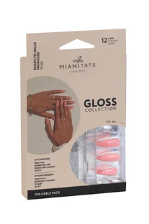 Набор накладных ногтей Miamitats Gloss (Stiletto) Muse (2685)