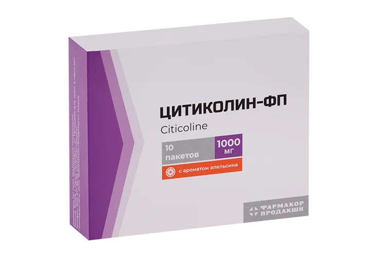 Цитиколин-ФП порошок 1000 мг 10 шт