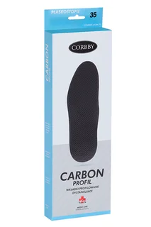 Стельки Corbby Carbon Profile латекс основа мембран ткань жест супинатор р 35