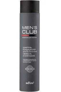 Mens Club Шампунь-кондиционер для всех типов волос Свежесть и укрепление 300 мл