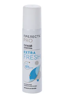 Шампунь Прелесть Professional для очищения волос сухой extra fresh без белого налета 75 мл
