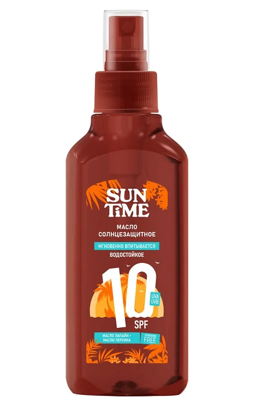 Масло Sun Time SPF-10 160 мл