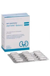 Лит-Контроль Литура Balance капсулы 692 мг 60 шт
