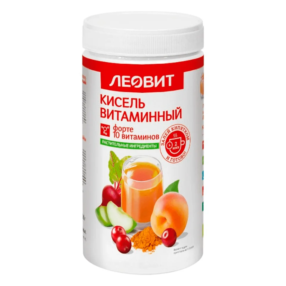 Леовит Кисель Витаминный Форте банка 400 гр