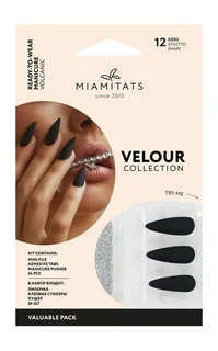 Набор накладных ногтей Miamitats Velour (Stiletto) Volcanic (6561)