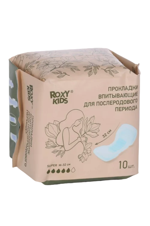 Прокладки Roxy Kids Super послеродовые 32 см 10 шт