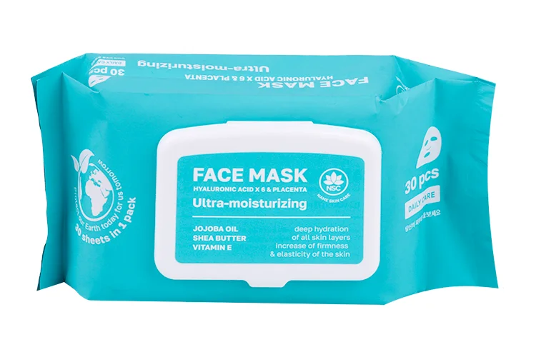 Маска Name Skin Care Гиалуроновая кислота x6 и Плацента тканевая для лица 30 шт