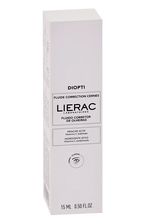 Флюид Lierac Diopti коррекция темных кругов под глазами, 15 мл