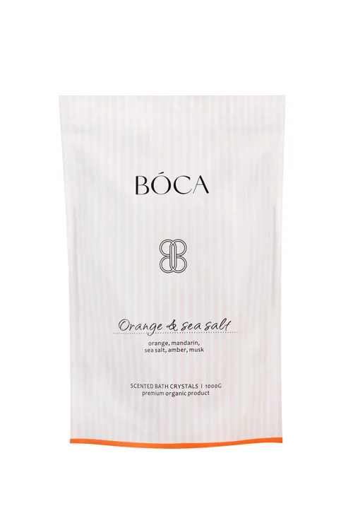 Соль для ванны Boca Orange&Sea Salt, 1 кг