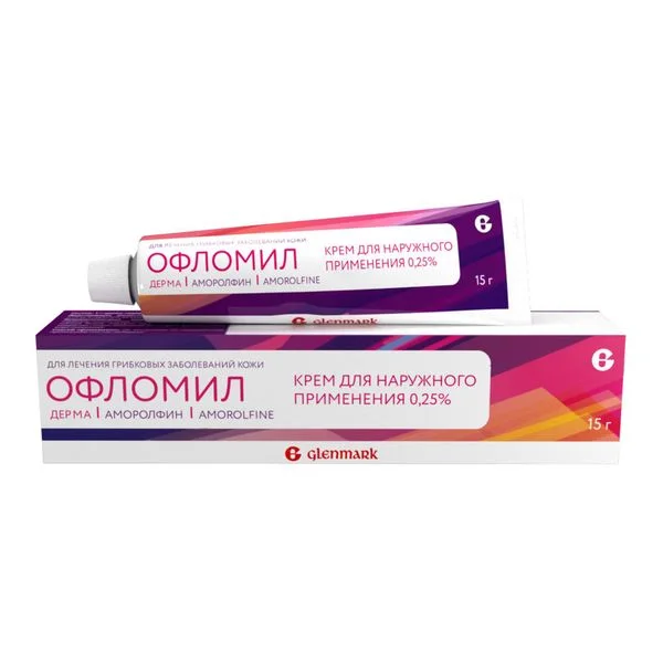 Офломил Дерма крем 0.25 % 15 г