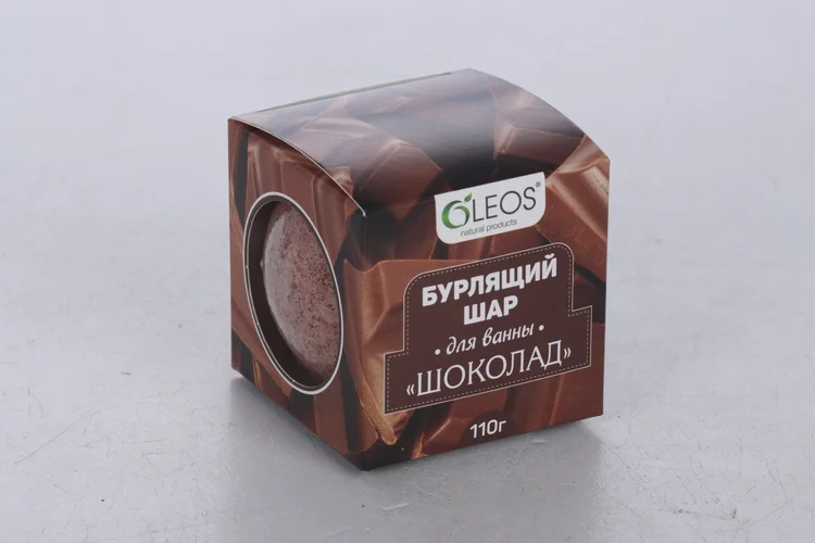 Бурлящий шар Олеос Шоколад 110 гр