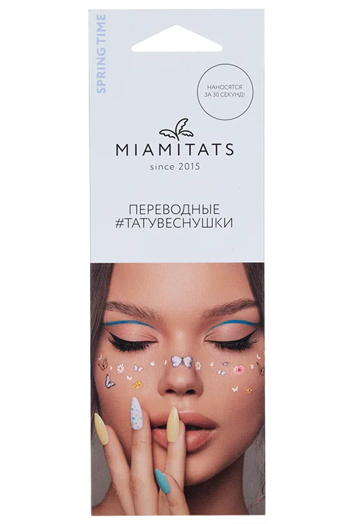 Тату переводные-веснушки Miamitats Spring Time однораз (2364)