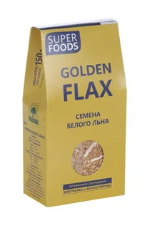 Семена белого льна Golden Flax Seeds 150 гр