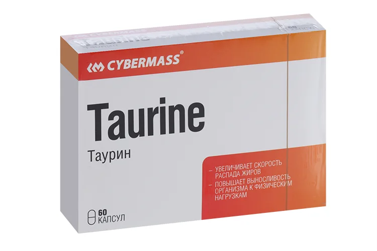 Таурин Cybermass 60 шт капсулы