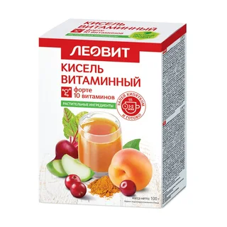 Леовит кисель витаминный форте пак. 20г 5 шт
