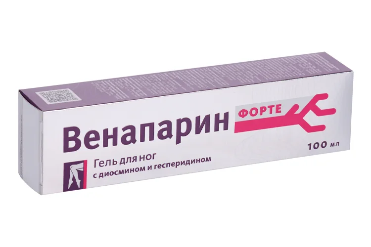 Гель Венапарин-Форте охлажд для ног 100 мл