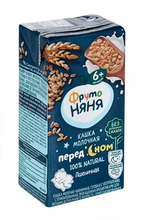 Кашка Фрутоняня пшеничная молоко 0,2 л жидкая
