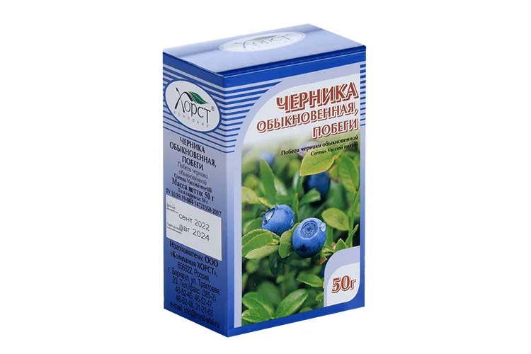 Черники обыкновенной побег 50 гр