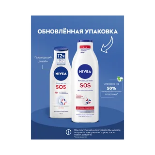 Нивея СОС восстанавливающий бальзам для тела 250 мл 88183