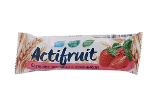 Батончик Актифрут Банан злаковый 24 гр