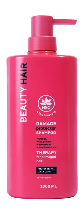 Шампунь Name Skin Care Beauty Hair восстанавливающ для поврежденных волос, 1 000 мл