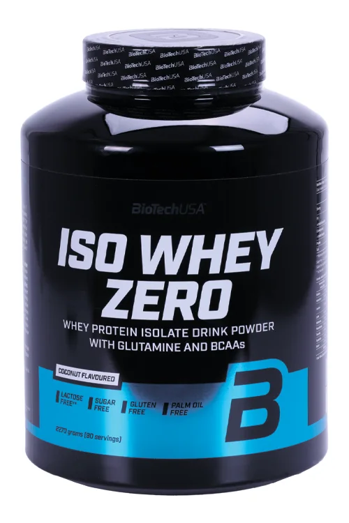 Протеин изолят сывороточный BioTechUSA Iso Whey Zero кокос 2 270 гр