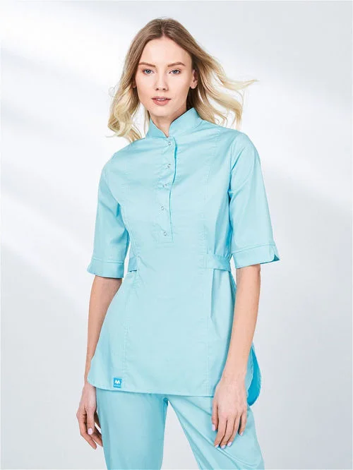 Рубашка медицинская Medcostume женская MC6086 мятная р 46