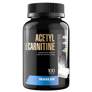 Ацетил L-карнитин (Acetyl L-Carnitine) 100 капсул Maxler