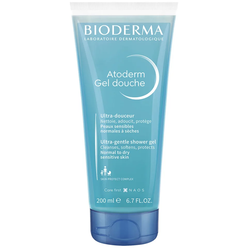 Atoderm Гель для душа Мягкий очищающий для всей семьи 200 мл Bioderma