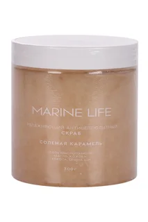Скраб Marine Life увлажняющий антицеллюлитный соленая карамель 380 гр