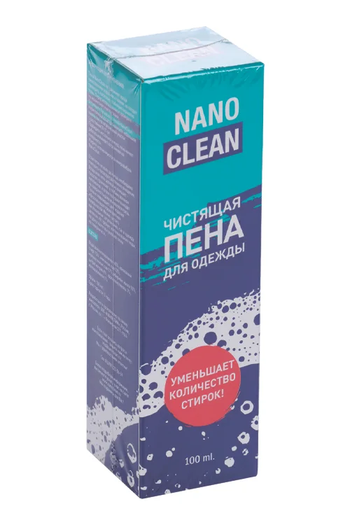 Пена NanoClean чистящая для одежды 100 мл