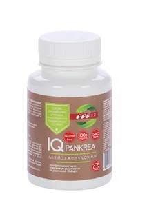 Комплекс растительный IQ pankrea для поджелудочной железы, 84 шт, капсулы