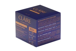 Крем Claire Cosmetics Collagen Active Pro ночной 65+ 50 мл
