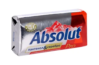 Крем-мыло Absolut Pro серебро+пантенол, 90 г