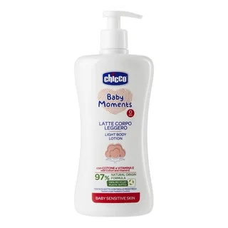 Лосьон Chicco Baby Moments нежная консистенция для тела, 500 мл