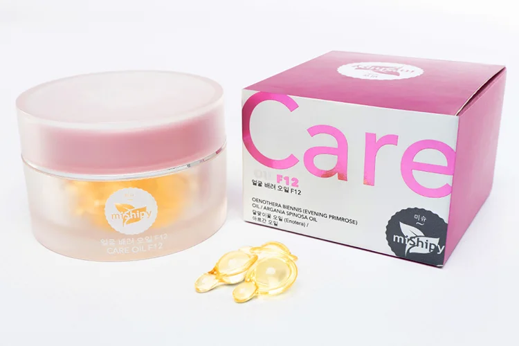 Сыворотка miShipy корейская для лица care oil F12 с маслом авокадо и вечерней примулы 30 шт