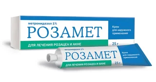 Розамет (метронидазол) крем 1% 25 гр