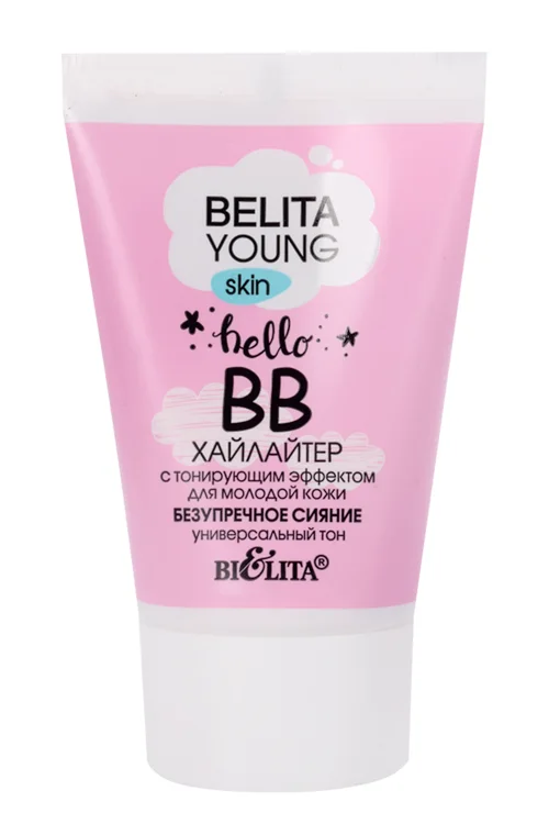 Belita Young Skin ВВ-хайлайтер с тонирующим эффектом для молодой кожи 30 мл