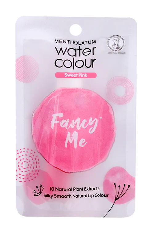 Бальзам Mentholatum Water Colour для губ с розовым оттенком 3 гр