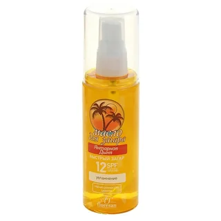 Масло для загара Янтарная дыня SPF12 135 мл Floresan