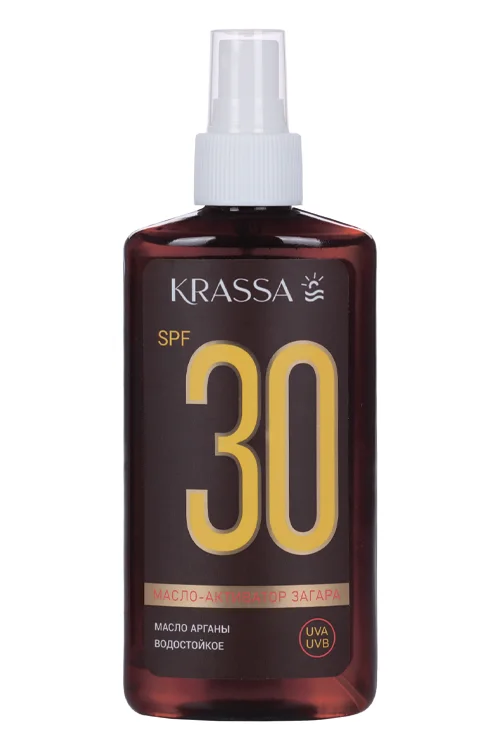 Масло-активатор загара Krassa SPF30 150 мл