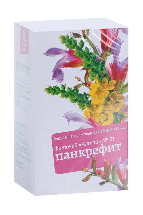 Фиточай Алтай №21 Панкрефит 2 гр 30 шт
